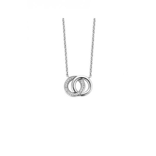 Silver CZ Necklace