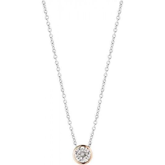 Silver CZ Necklace