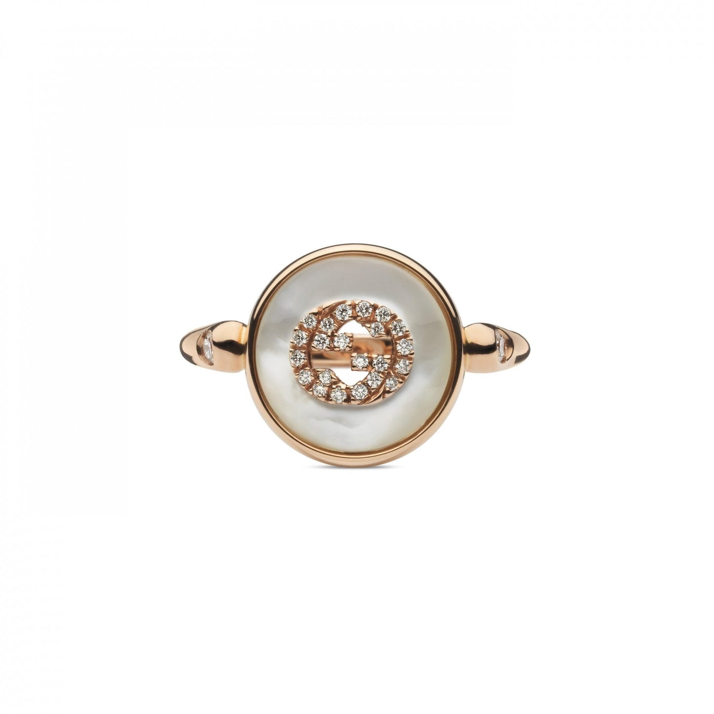 Gucci Interlocking G Ring 12mm - Size 14