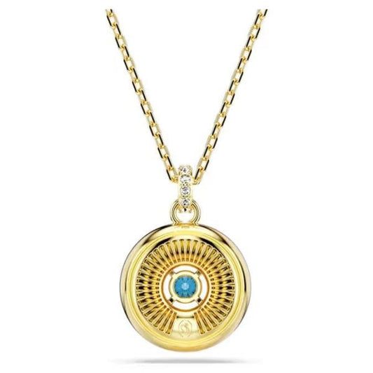 Symbolica pendant, Evil eye, Small, Multi, Gold