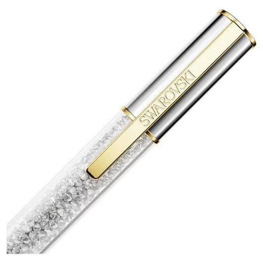 Crystalline Lustre ballpoint pen, Silver tone, Mix