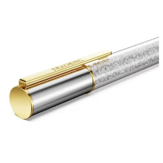 Crystalline Lustre ballpoint pen, Silver tone, Mix