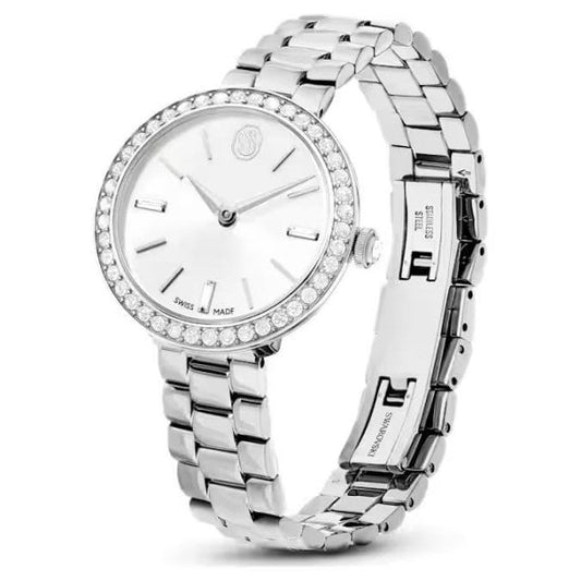Certa watch, Swiss Made, Metal bracelet, Silver