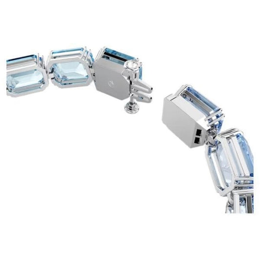 Millenia bracelet, Octagon cut, Blue gradient