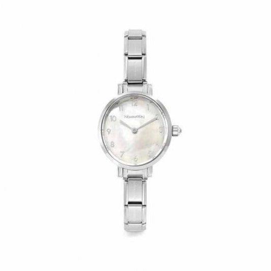 Ladies Quartz Paris Watch WHITE mother-of-pearl