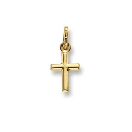 9CT YELLOW GOLD CROSS PENDANT