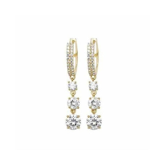 9CT YELLOW GOLD DROP EARRINGS