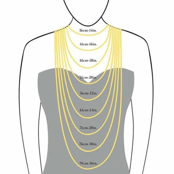 Sterling Silver Curb Chain Necklace - 51cm