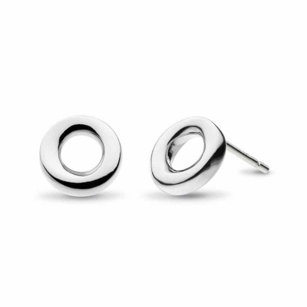 Bevel Cirque 9mm Stud Earrings