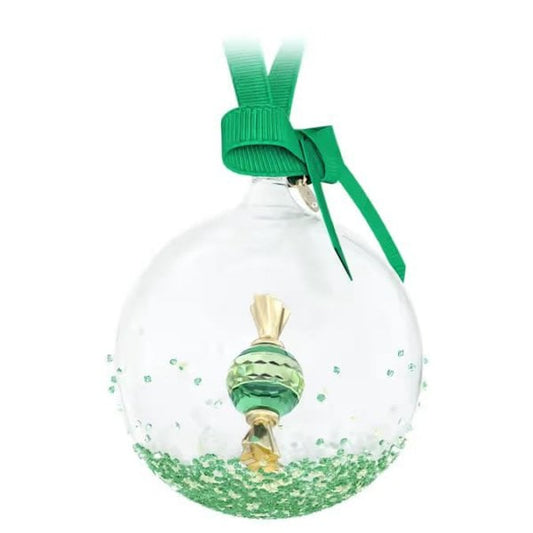 Holiday Cheers Dulcis Ball Ornament, Green