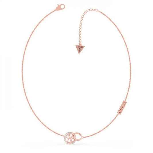 GJ Equilibre 16-18" Rose 4G Logo Necklace