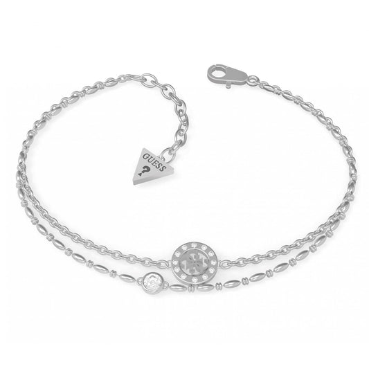 Mini Logo Double Chain Bracelet