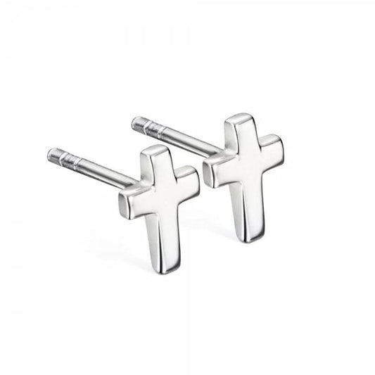 Eden Cross Stud Earrings
