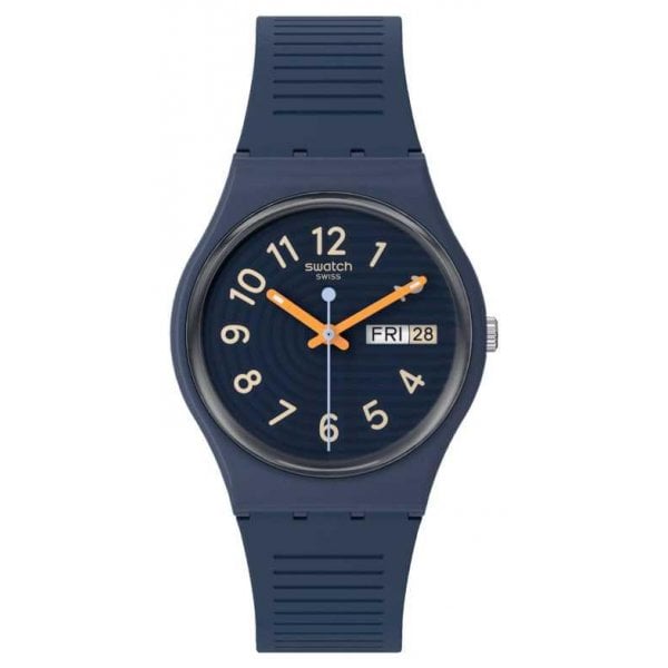 SWATCH ESSENTIALS TRENDY LINES AT NIGHT