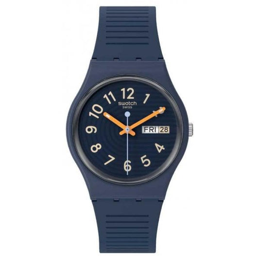 SWATCH ESSENTIALS TRENDY LINES AT NIGHT