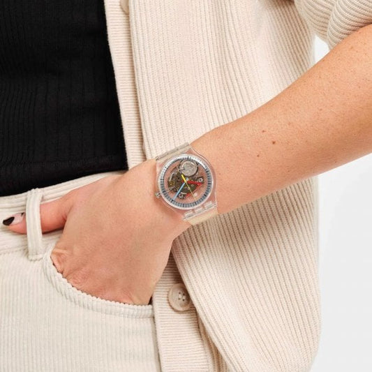 SWATCH CLEAR CLEARLY NEW GENT
