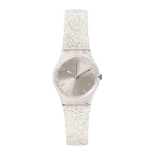 TIME TO SWATCH SILVER GLISTAR TOO