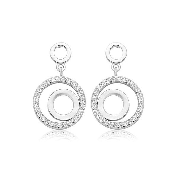 CIRCLE OF LIFE DROP EARRINGS
