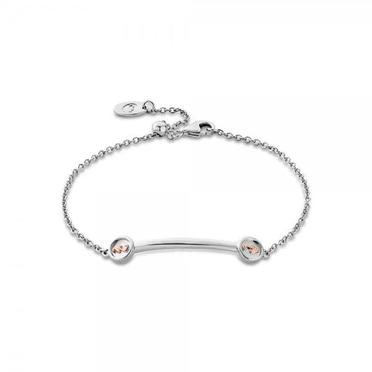 Tree Of Life Insignia Silver Curve Bracelet