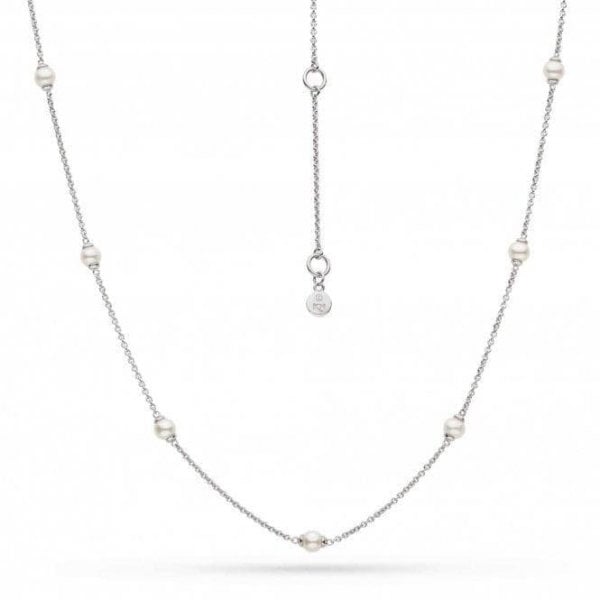 Revival Astoria Pearl Station Necklace
