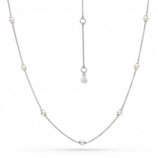 Revival Astoria Pearl Station Necklace