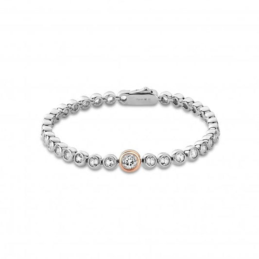 Celebration Silver Tennis Bracelet