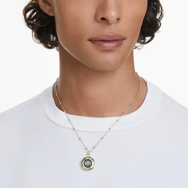 Symbolica pendant, Evil eye, Medium, Multi, Gold