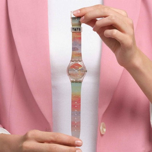 SWATCH X TATE TURNER'S SCARLET SUNSET