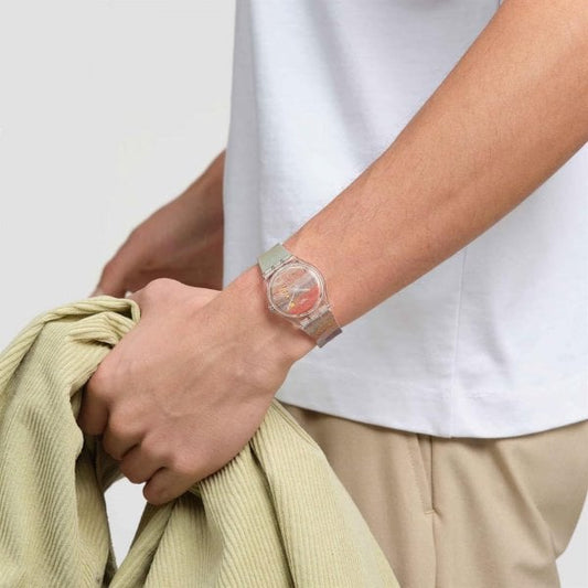 SWATCH X TATE TURNER'S SCARLET SUNSET
