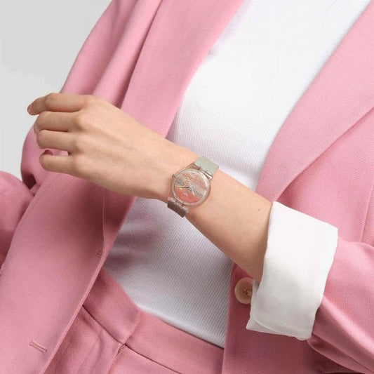 SWATCH X TATE TURNER'S SCARLET SUNSET