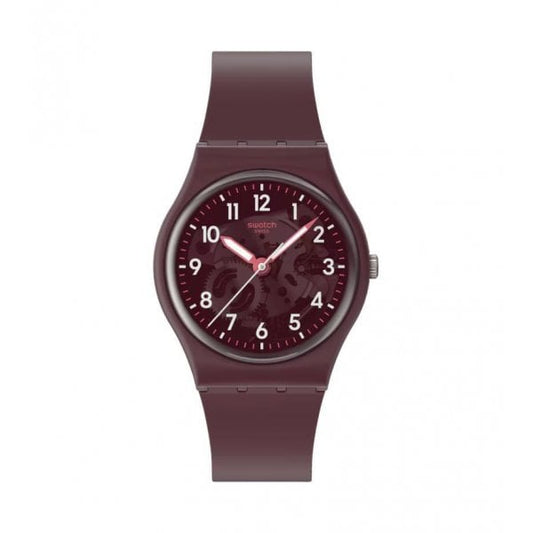 SWATCH ESSENTIALS THRU THE CROWN GLASS