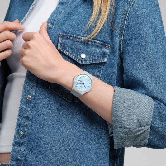 SWATCH ESSENTIALS BLUEBERRY SKY