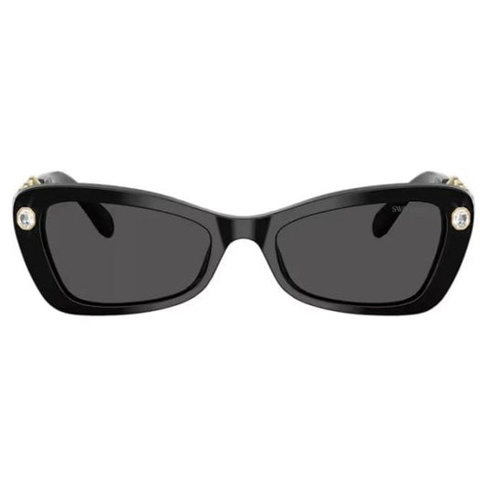 Sunglasses, Rectangular shape, SK6033, Black