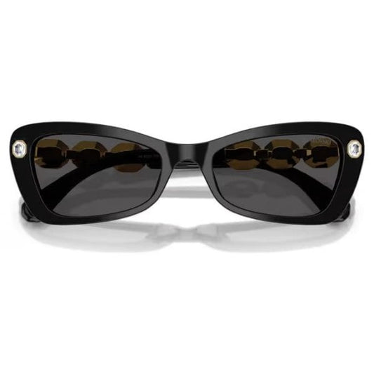 Sunglasses, Rectangular shape, SK6033, Black