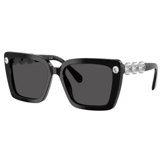 Sunglasses, Square shape, SK6032, Black
