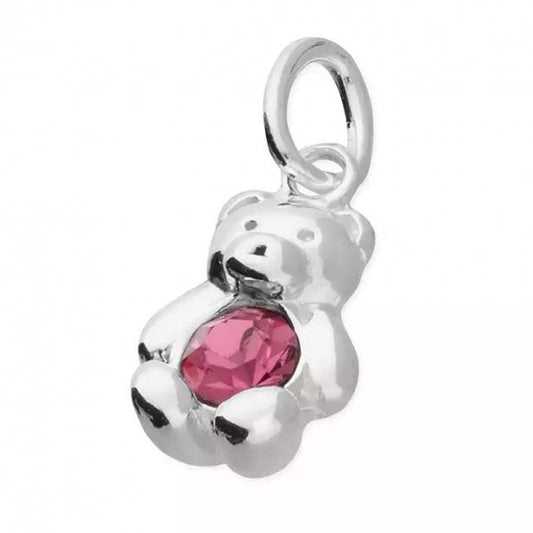 Sterling Silver Pendant - October Birthstone
