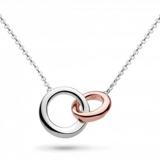 18ct RGP Bevel Cirque Link Necklace