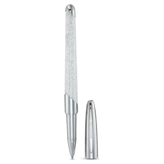 Crystalline Nova rollerball pen Silver Tone