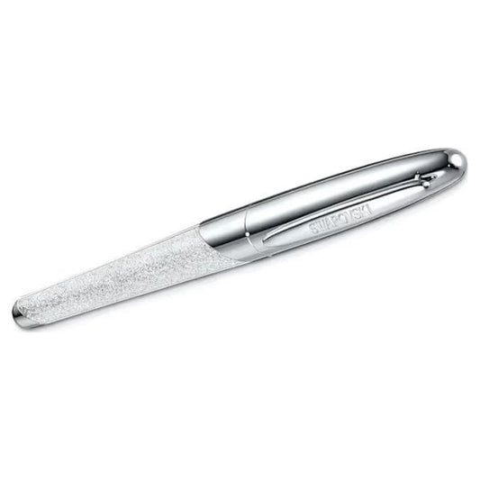 Crystalline Nova rollerball pen Silver Tone