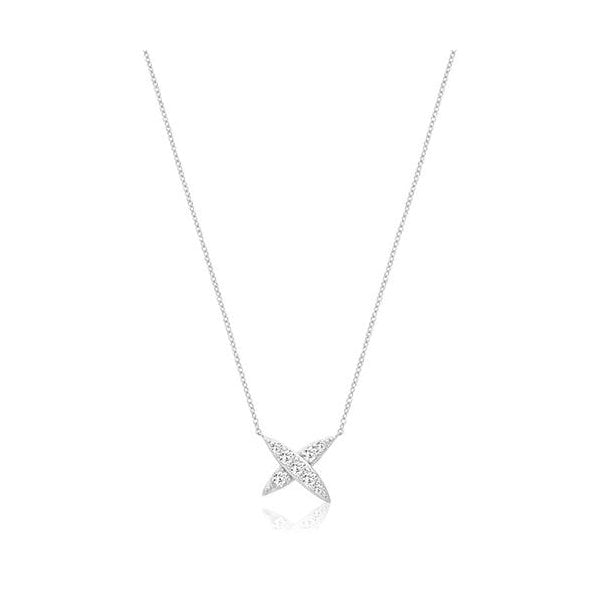 SILVER & CO X FINE NECKLET
