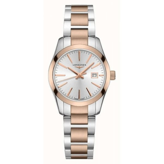Conquest Classic 30mm Ladies Two Tone Watch