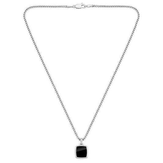 Men's Odell Black Pendant Necklace