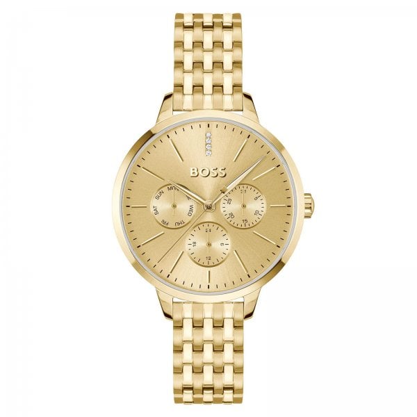 Ladies Symphony 38mm Gold Plated Watch