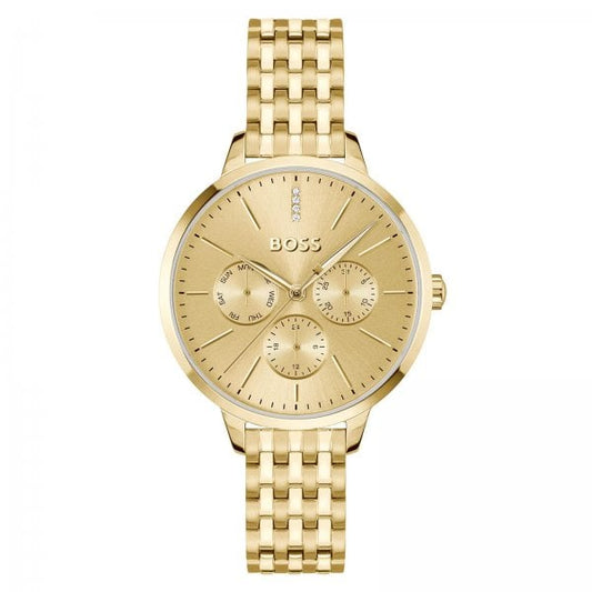 Ladies Symphony 38mm Gold Plated Watch