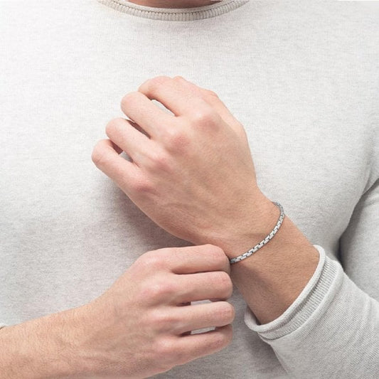 Gents Evan Stainless Steel Bracelet
