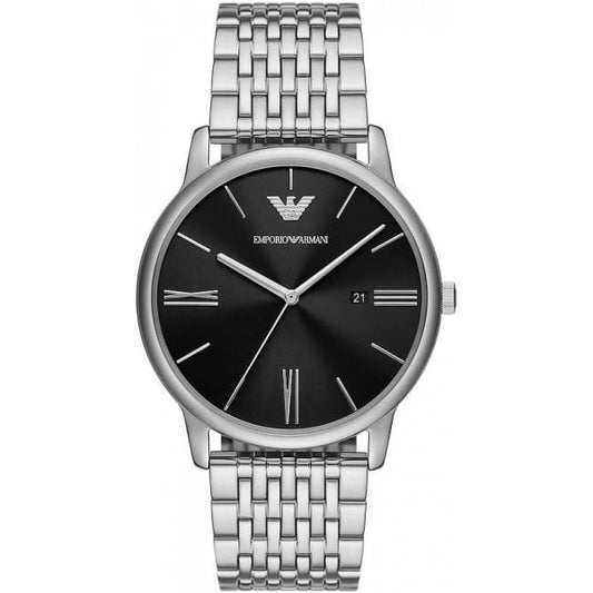 Gents Minimalist Stainless Steel Quartz Watch