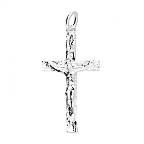 Sterling Silver Cross - Medium Crucifix