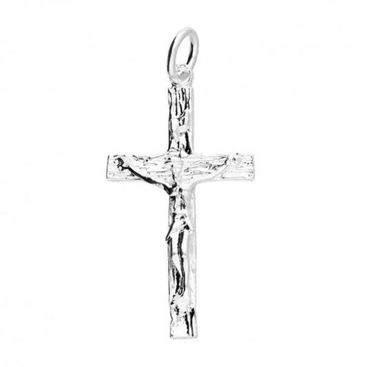 Sterling Silver Cross - Medium Crucifix