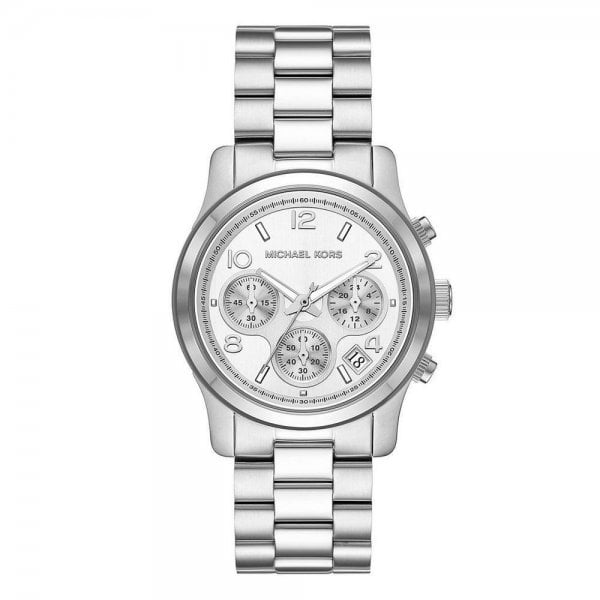 Ladies Runway Stainless Steel Chronograph Watch