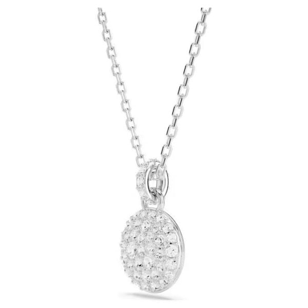 Sublima set, White, Rhodium plated